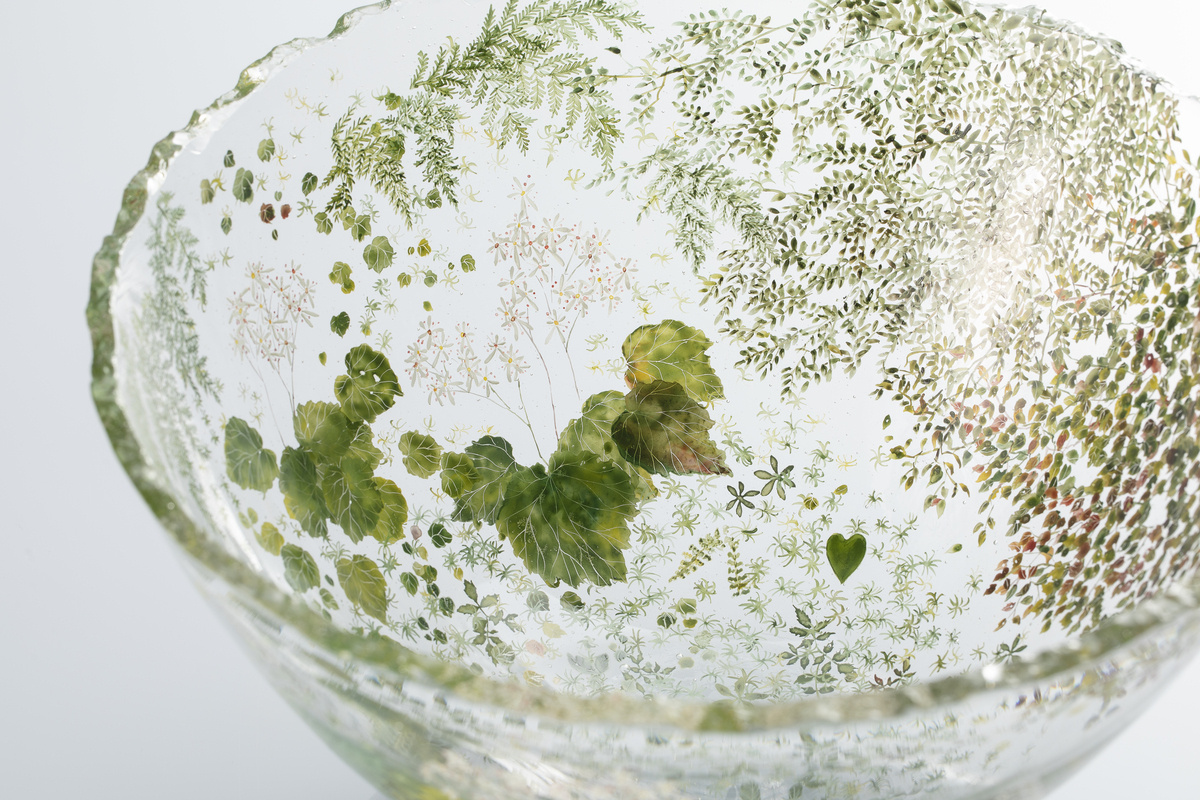 ガラス作家 西山雪｜うたかた